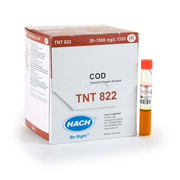 TNT822-CN：CODplus试剂，20-1500mg/L，25PK，带条形码